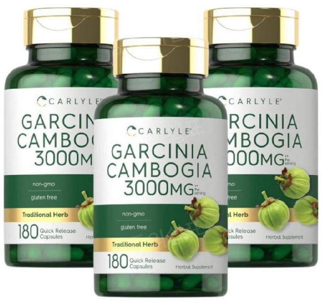 칼라일 가르시아 가르시니아 캄보지아 3000mg 180캡슐 3개 6개월분