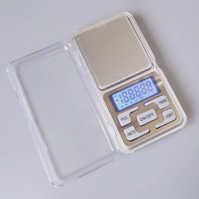 미니 전자저울0.1~1kg(1000g) 소수점 미세저울 휴대용, 0.1~1000g, 1개