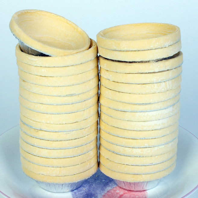 에그타르트 생지 30개입 (냉동타르트쉘 600g 펍페스츄리쉘 냉동생지) 아이스팩 포장, 1개