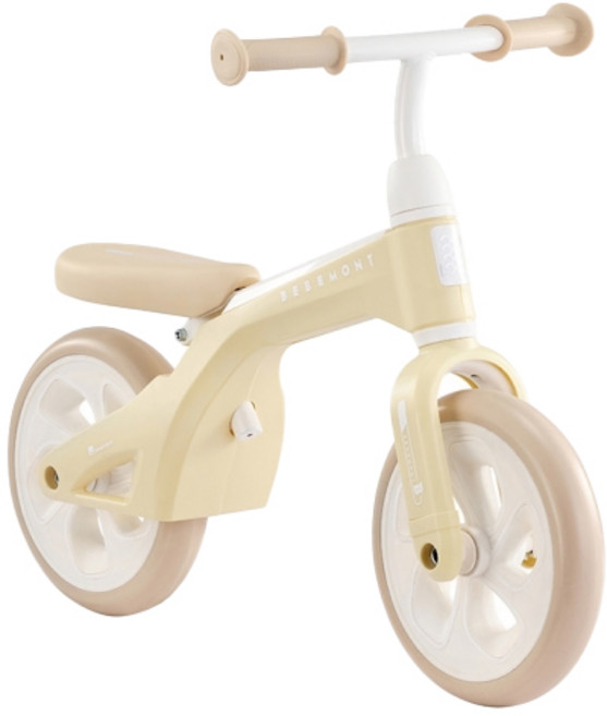 삼천리 베베몽 밸런스 바이크 유아용 자전거, 1개, 70cm, 아이보리