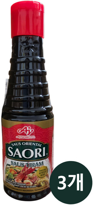 인도네시아 사오리 오리엔탈 굴소스 133ml Ajinomoto SAORI Saus Tiram, 3개