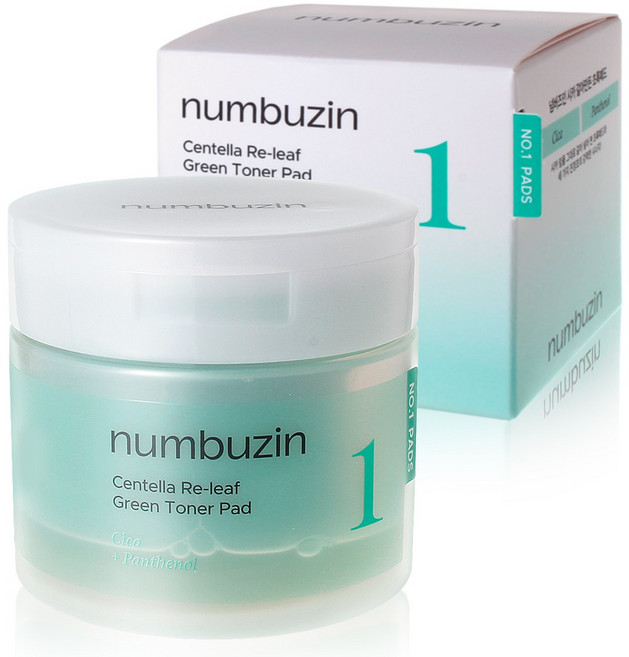 넘버즈인 1번 시카 갈아만든 초록패드 190ml, 70매입, 1개