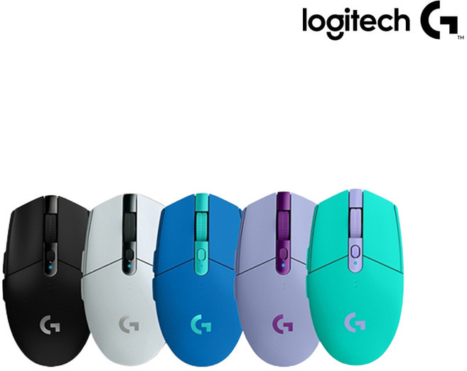 [로지텍코리아 정품] 로지텍G G304 LIGHTSPEED 무선 게이밍 마우스, 라일락