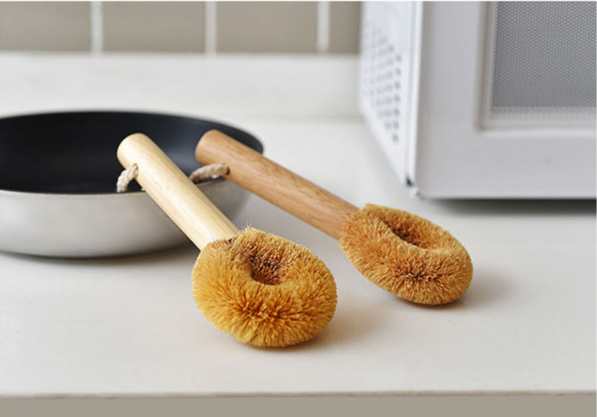 코코넛 청소솔 주방 욕실 다용도 청소솔 브러쉬, 1개