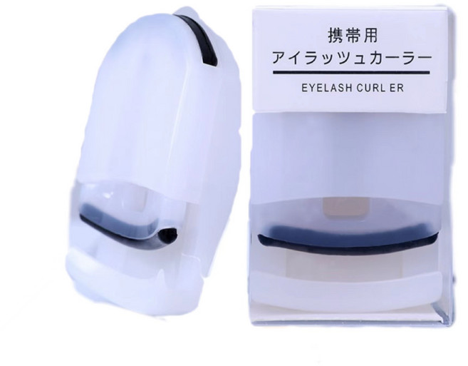 [언제나 사용 가능] 미니 사이즈 뷰러 뷰티 도구, 1개, 화이트