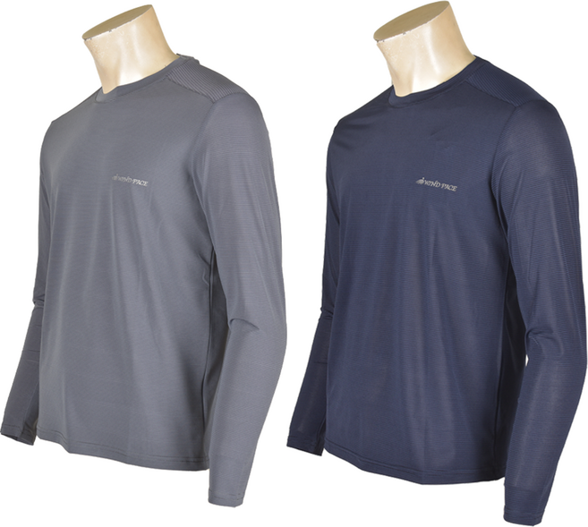 유영불티나 남성 냉감티셔츠 남자 등산복 상의 아웃도어 티셔츠 긴팔 작업복 스판