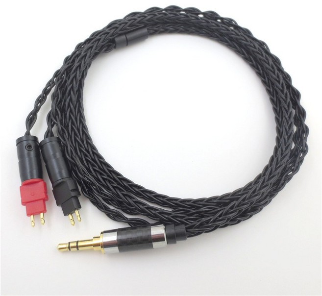 젠하이저 HD600 2.5 4.4 밸런스 케이블 HD650 HD6XX HD660S 선 커스텀 줄 단선 헤드폰 교체 교체용 호환