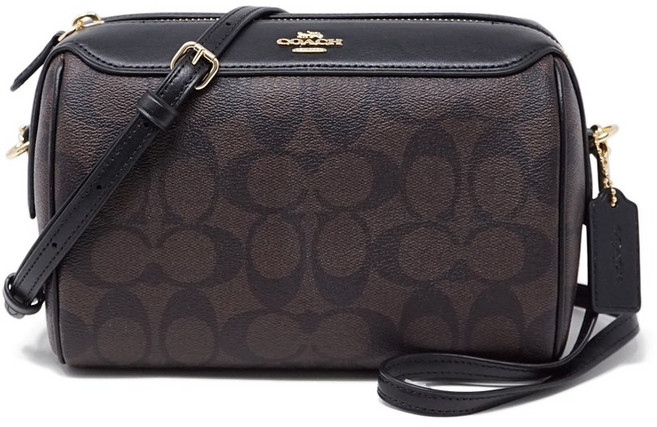 코치 베넷 크로스백 F77879 브라운블랙