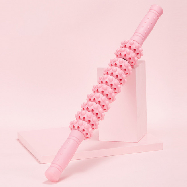 써니요가 마사지 스틱 롤러, 1개, New 핑크