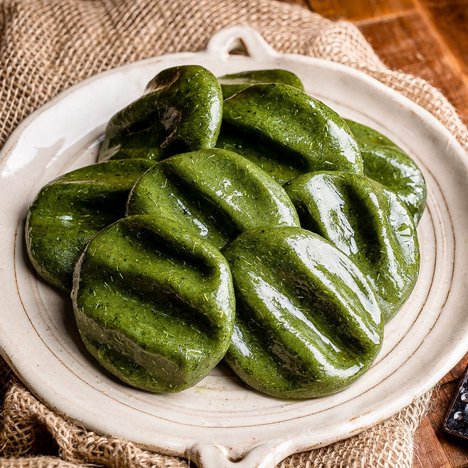 제주쑥100% 설기명가 제주해풍쑥개떡 (1.2kg), 60개, 60g