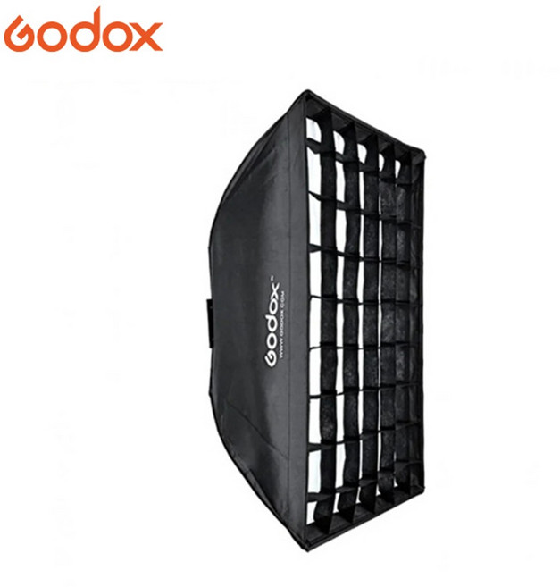 GODOX 고독스 SB-FW80120 / 80x120cm 보웬스 마운트 허니컴 그리드 조명 직사각 소프트박스, 1개