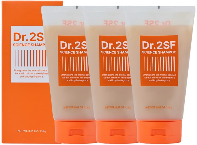 Dr.2SF 사이언스 탈모 증상 완화 볼륨 개선 기능성 단백질 샴푸, 3개, 250g - 쿠팡