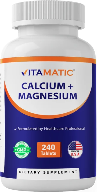 비타매틱 칼슘 마그네슘 콤플렉스 - 240정, 1개, 240회분 - 쿠팡