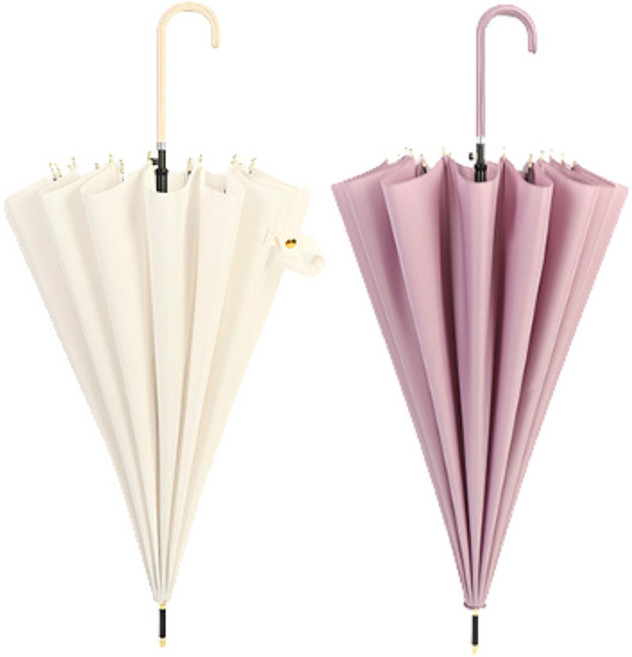 다루미 노르딕 16k 장우산 컬러 우산 2개세트