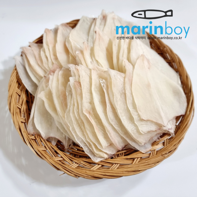마린보이 한치 500g 마른한치 건한치 몸통만 실속한치 65마리내외, 500g(65마리 내외), 1개