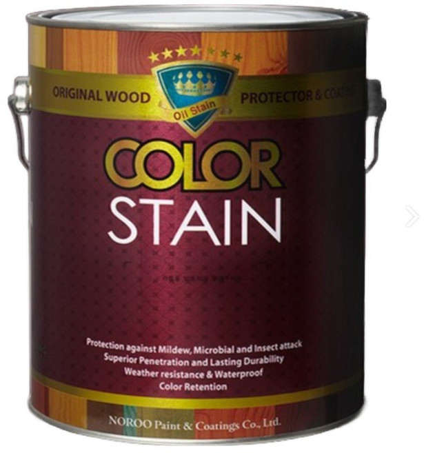 노루페인트 올뉴 칼라 오일 스테인 1.9L, 1개, 투명