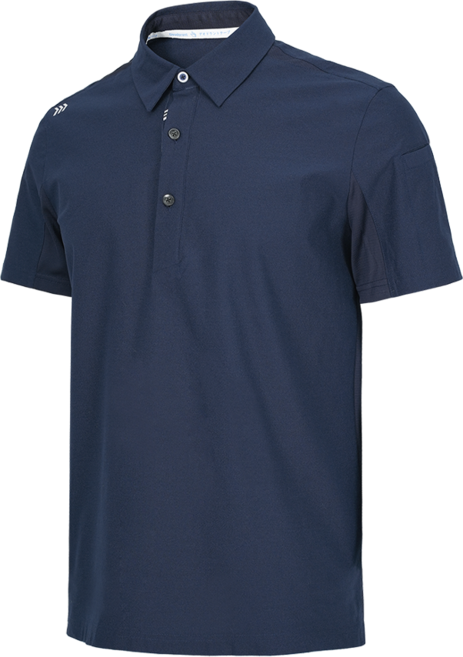 윌비 [CT02T] 네이비 아문젠 티셔츠 봄/여름 하계 작업복 자켓 셔츠 근무복 상의 현장 단체복