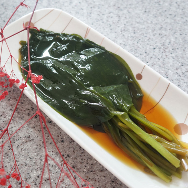 울릉도 섬초롱 자연산 명이나물 산마늘 절임 장아찌 1kg, 2개