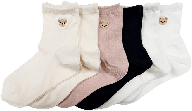 JILL BY JILLSTUART 여성캐주얼양말 5족 FREE SIZE J.BYJ WOMEN'S SOCKS 5PR ~2026/09/20