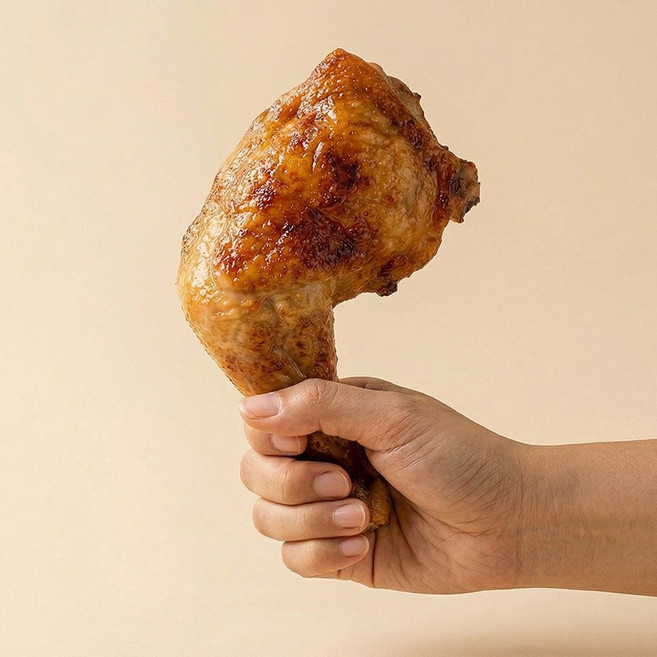 훈제닭다리 스모크치킨 점보 통닭다리살, 3개, 180g