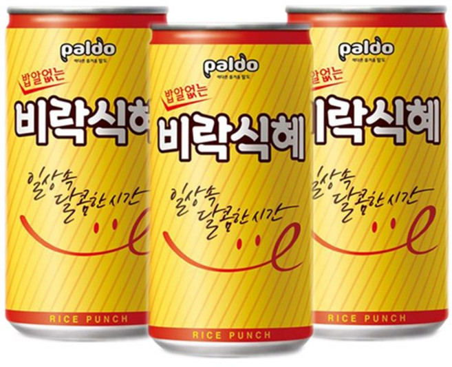팔도 밥알없는 비락 식혜, 175ml, 30세트