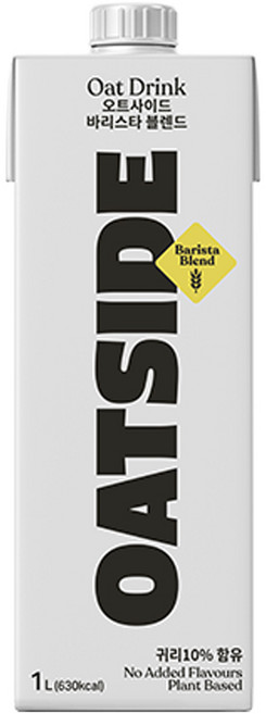 오트사이드 귀리음료 바리스타 블렌드, 1L, 24개