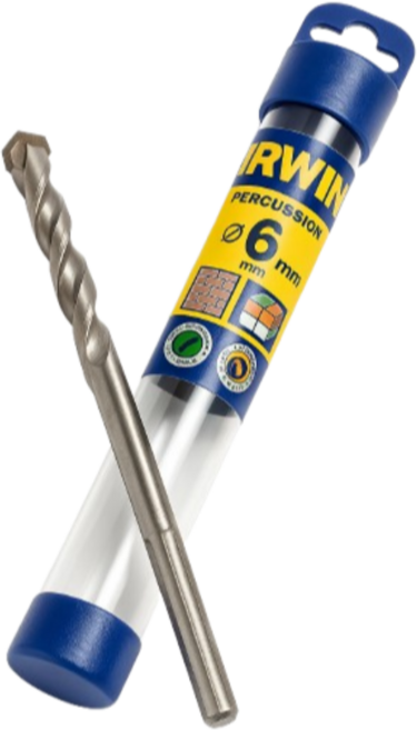 죠란 어윈 콘크리트 드릴 비트 칼브럭 기리 6mm, 1개