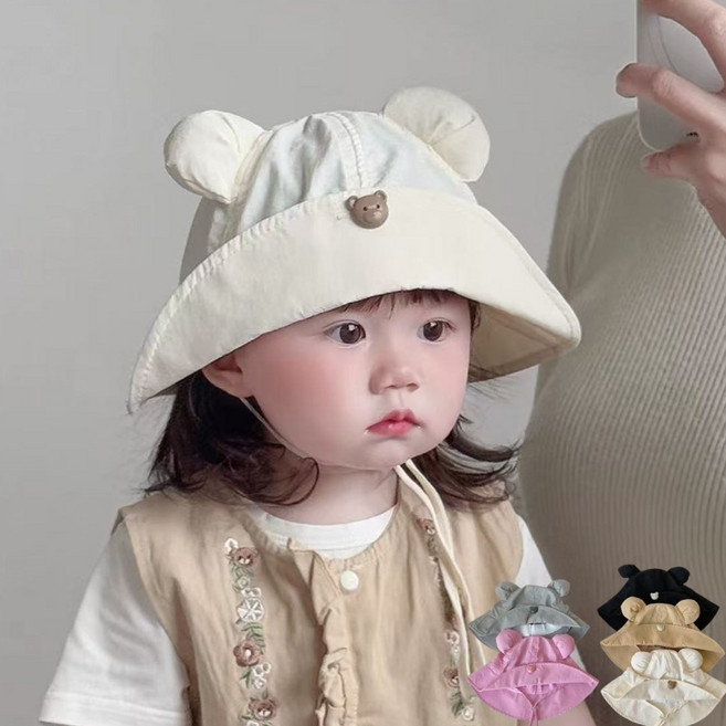 시월에인절 아기 모자 돌 유아 아동 벙거지 캡모자 봄 여름 모자