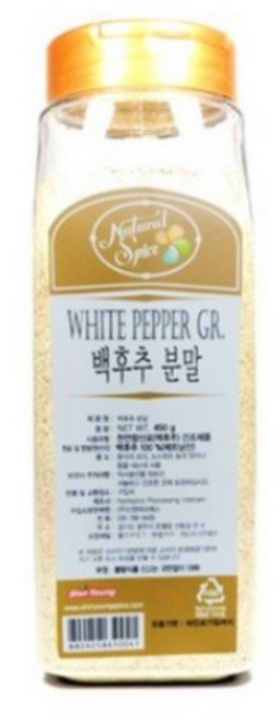 내츄럴스파이스 백후추 분말, 450g, 4개