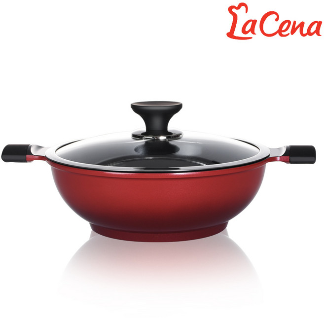 라체나 메이플트리 IH냄비 26cm 웍 중식 웍 업소용 중화 볶음팬, 상세 설명 참조, 1개