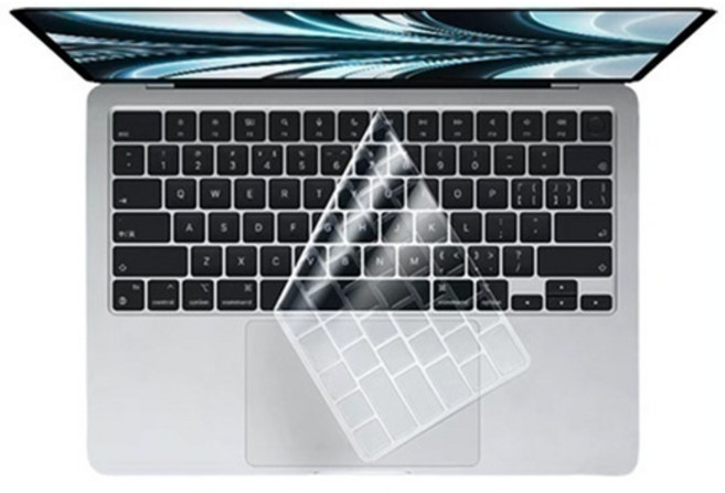 (애니클리어) 노트북 키스킨 맥북 MacBook TPU 투명_맥북 프로레티나12 호환_A1534/A1931, 키스킨레티나12_투명, 1개