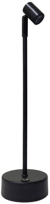 Type-C充電 360度旋轉 暖光 商品聚光燈 氛圍燈 檯燈, 黑色-單燈, 1個