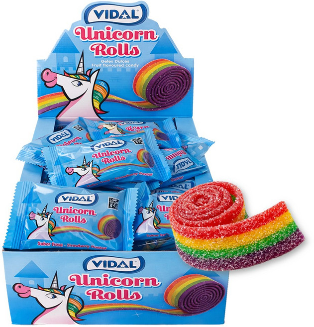 비달 유니콘 롤젤리, 19g, 24개