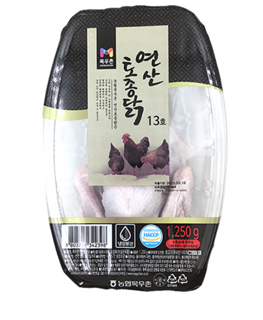 목우촌연산토종닭13호, 1개