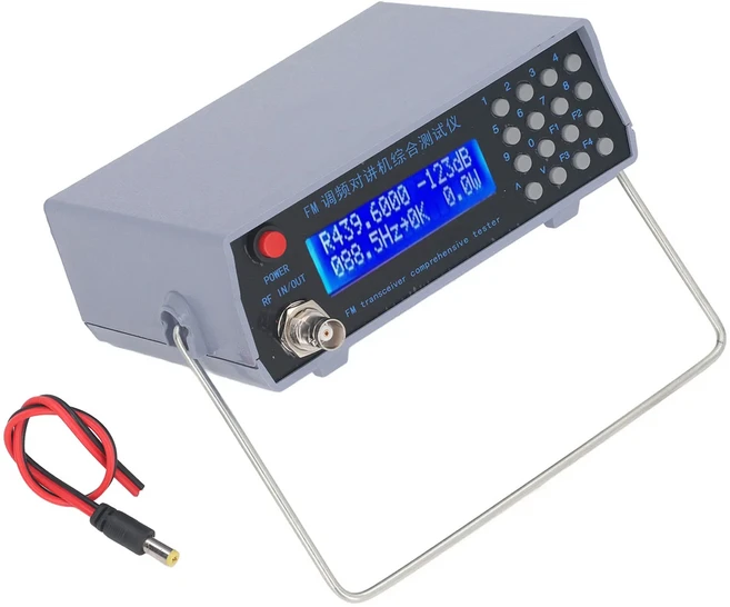 FM 트랜시버 테스터 8‑12VDC 1‑470MHz 항공 무선 통신 필드용 광범위한 안정적인 성능 소스 발생기, 01 other