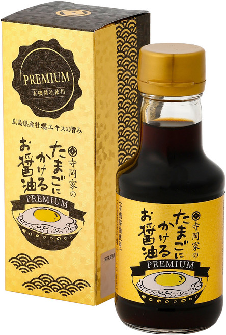 寺岡家 頂級雞蛋專用醬油, 1個, 150ml
