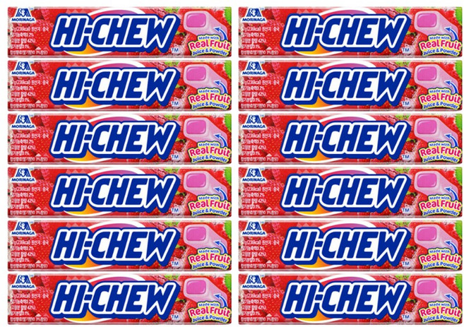 모리나가 하이츄 딸기맛, 12개, 57g