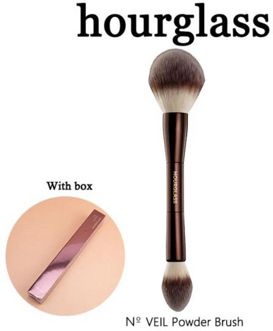 모래시계 메이크업 브러쉬 파우더 파운데이션 블러쉬 컨실러 아이섀도 라이너 스머지 도구 박스 싱글, 20 H-17, 1개