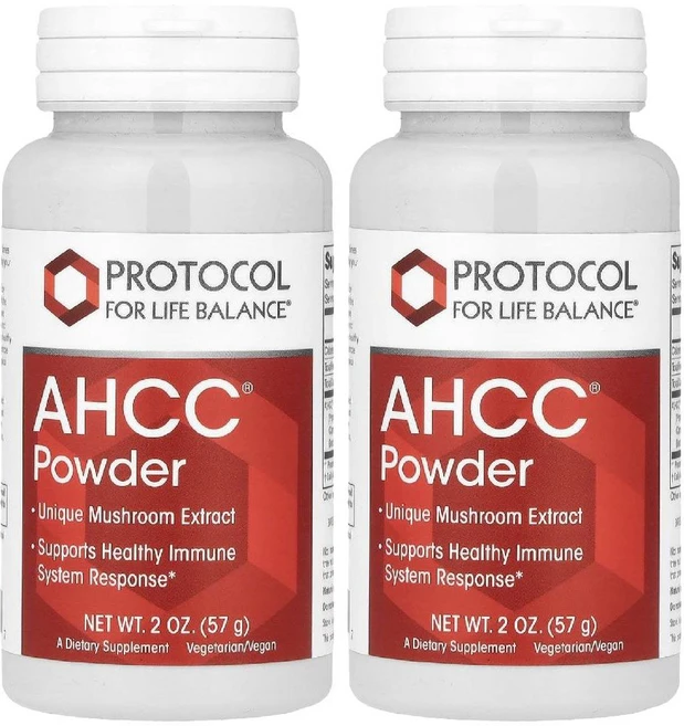 프로토콜포라이프발란스 AHCC 표고버섯균사체 파우더 분말 57g 2병 - 쿠팡