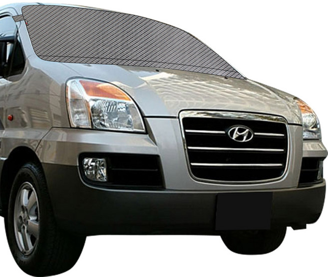 현대 스타렉스 전용 맞춤 성에방지커버 자동차 앞유리커버 겨울 김서림 눈 성에방지덮개, 03_스타렉스 맞춤 성에방지커버_블박형, HC-036