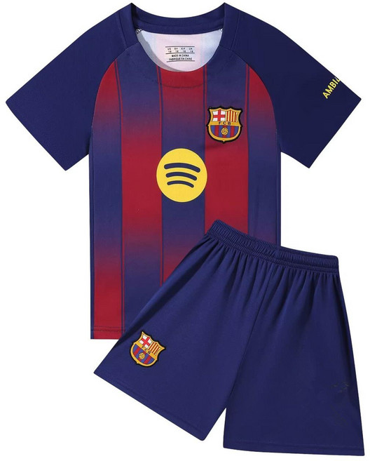 아동 축구복 메시 호날두 주니어 축구 유니폼 마킹 세트