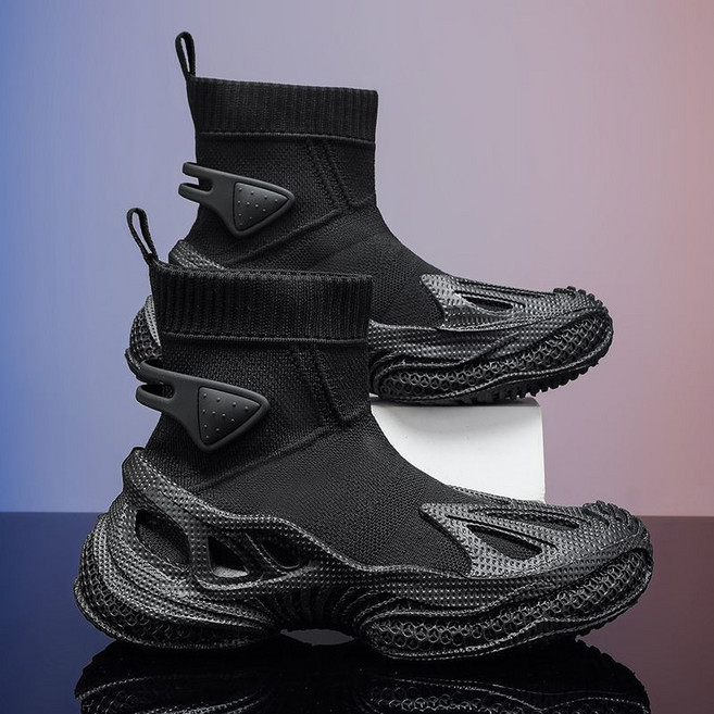 남자삭스운동화 레페 브엘 편안한 삭스 스니커즈 스판 통굽 삭스 스니커즈 245-275mm