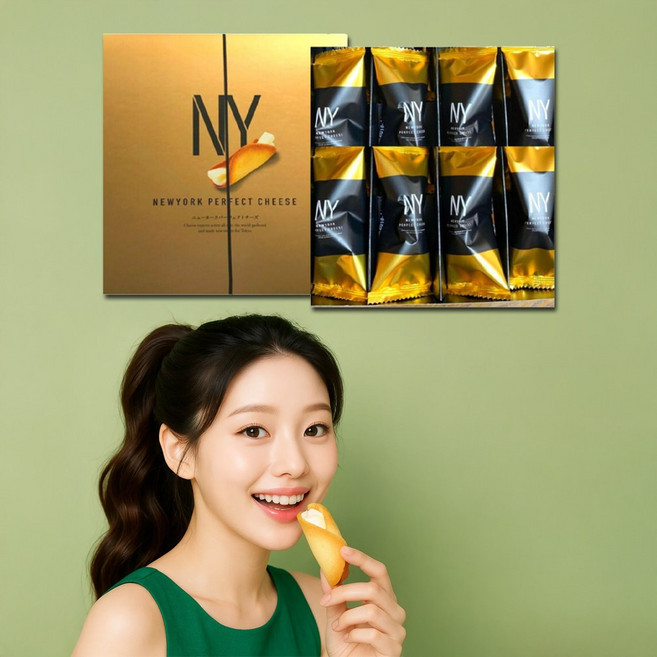 도쿄바나나 온라인한정판 NEWYORK PERFECT CHEESE 고메쿠키 150g 8개입 1개