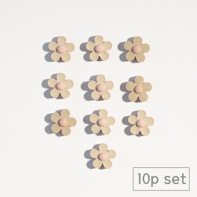 84x84 인테리어 냉장고 현관문 자석, 브라운데이지10p