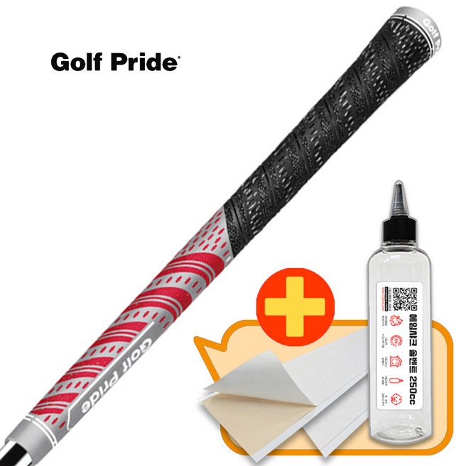 골프프라이드 공식대리점 MCC TEAM 팀즈 하이브리드 골프그립 반실그립 실그립 멀티컴파운드, 1개, TMCC-1 팀즈 그레이레드