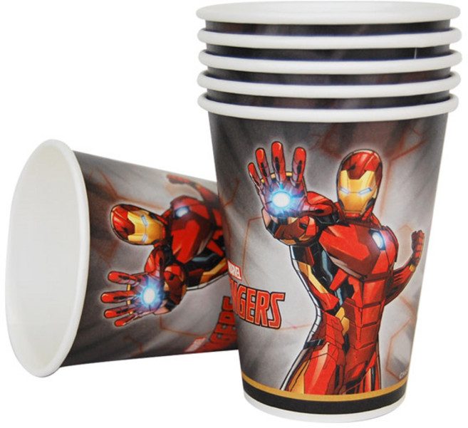 피플스파티 파티컵 240ml 캐릭터 어벤져스