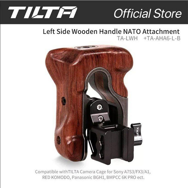 카메라 케이지 키트 핸들 호환용 TILTA TA-LWH 또는 TA-RWH 좌우 사이드 BMPCC 전문가용, TA-LWH6_2, 11. TA-LWH6