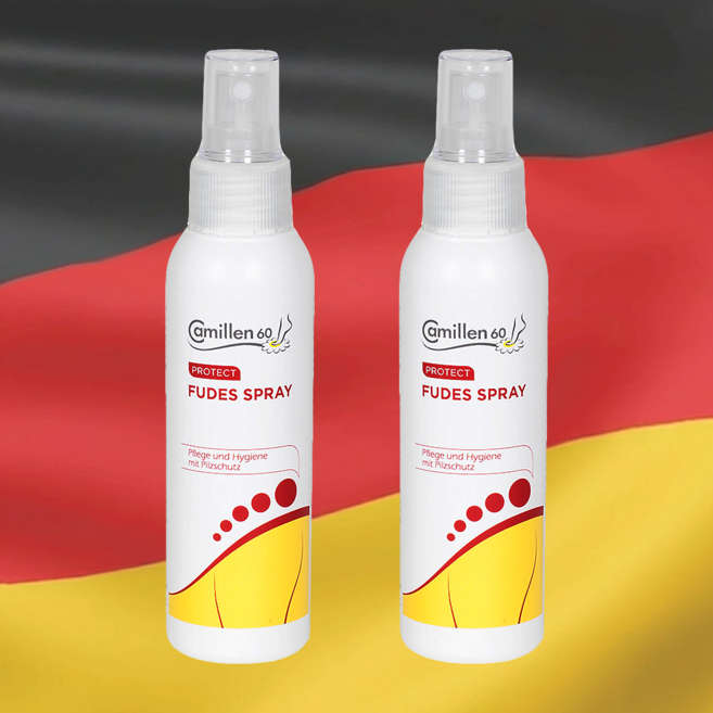 독일 카밀렌60 FUDES 푸데스 문제성손발톱 발냄새제거 땀냄새제거제 푸데스 스프레이 125ml, 1개입, 2개