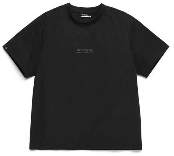 [블랙야크키즈] 오버핏의 기능성 반팔티셔츠 BK아이싱블럭티셔츠OV 1BKTSM4914