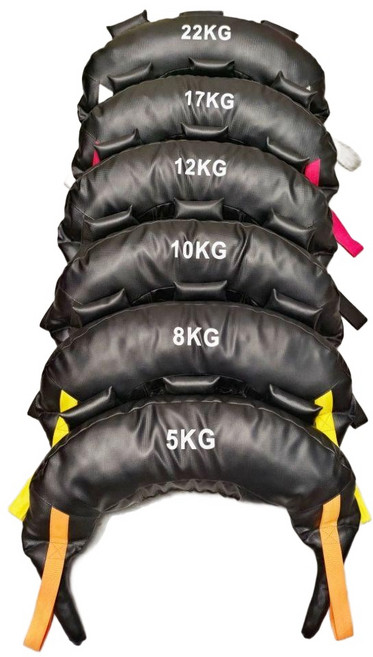 불가리안백 모래주머니 스쿼트백 홈짐 중량운동 웨이트 낙서블랙 12kg 가죽 소뿔가방, 블랙 5kg 가죽 소뿔가방